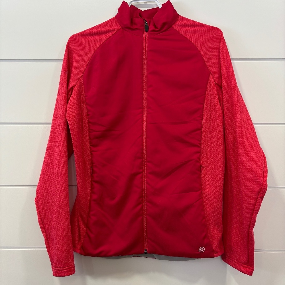 Galvin Green IFC-1 full zip red golf jacket made in Portugal size M